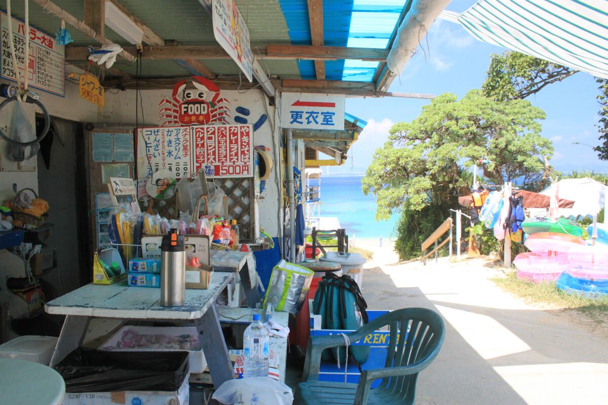 大泊ビーチ 売店